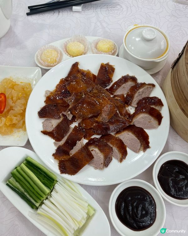 🤩 港晶軒|尖東老牌中菜館!片皮鴨二食勁有霸氣!