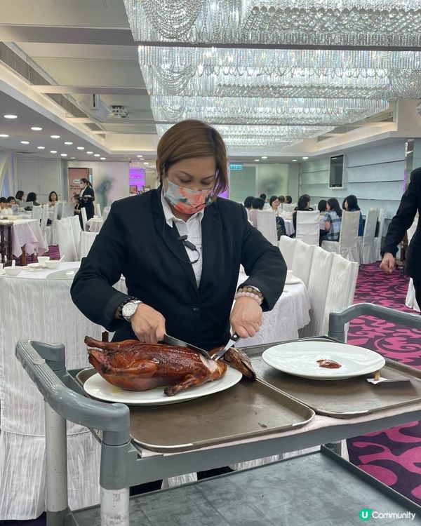 🤩 港晶軒|尖東老牌中菜館!片皮鴨二食勁有霸氣!