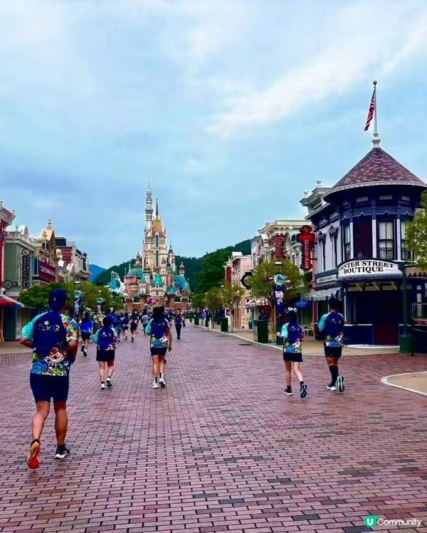 「優獸」3K！迪士尼跑🏃‍♀️超開心🥳