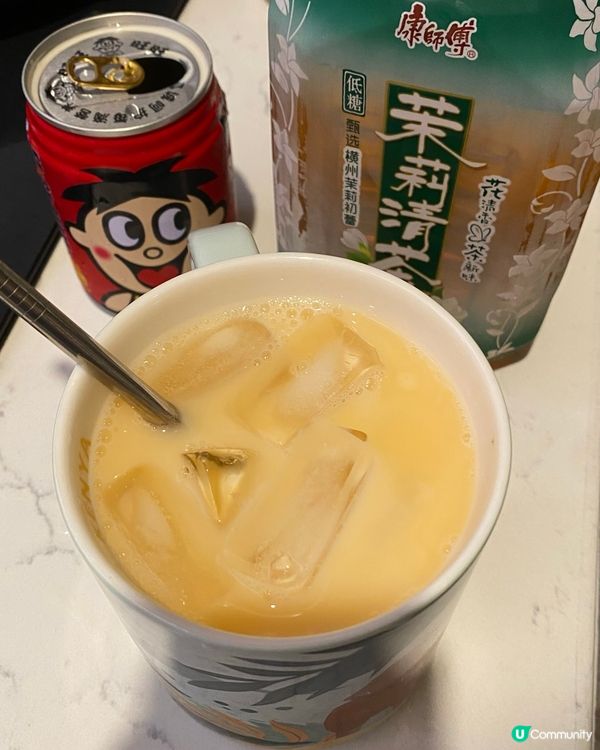 霸王茶姬新配方？旺仔茉莉茶試飲！🤔