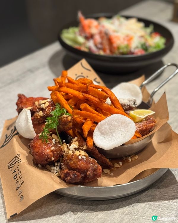 旺角必食韓式料理😋超正炸雞🍗煎餅🫓豬手🐷