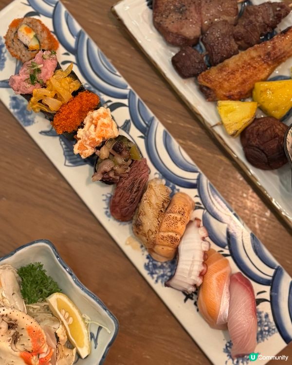 和道屋極尚放題🤤刺身控必去🍣任食12款高質壽司