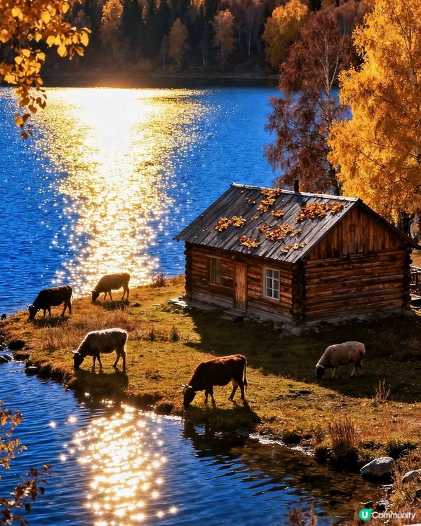 秋天嘅阿勒泰🍂，靚到窒息！😍