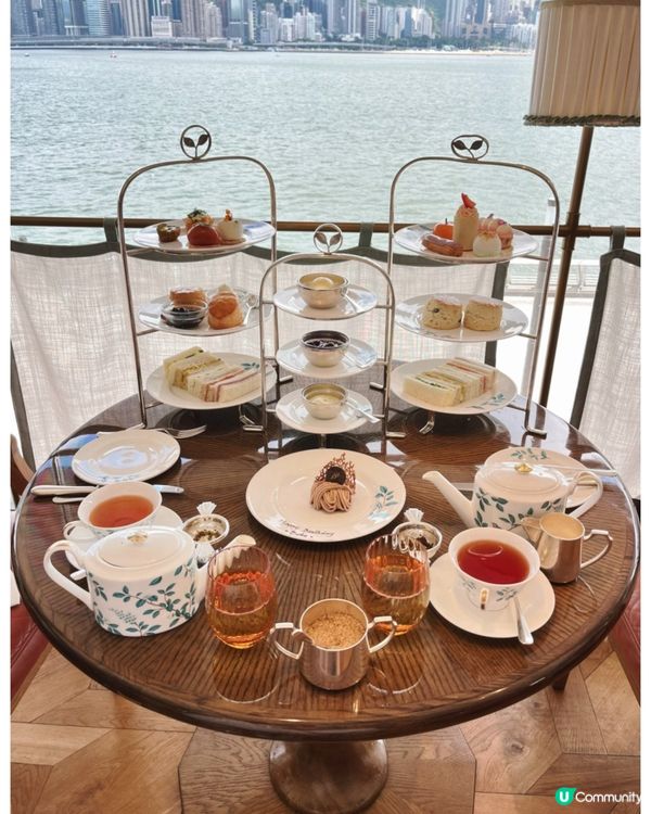 百年英國經典品牌🇬🇧海景英式下午茶🫖