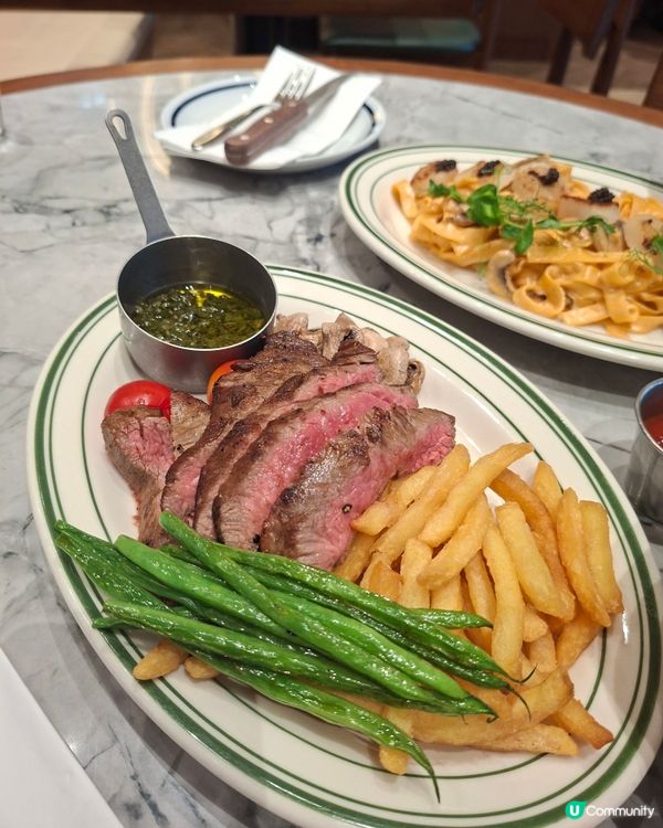 啟德牛扒 任食配菜