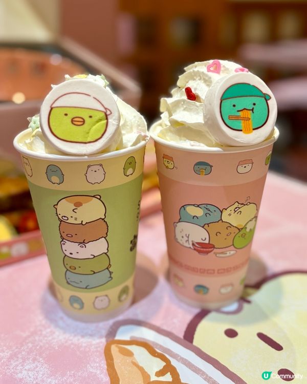 有角落生物陪食飯😍