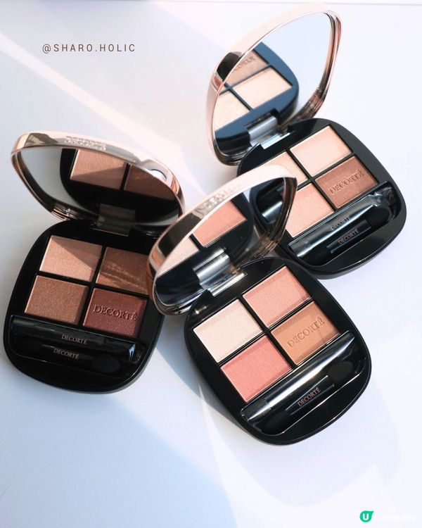 Decorte最新四色眼影盤