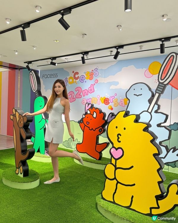 Facesss 22周年慶典🎉 同JOGUMAN 打個卡