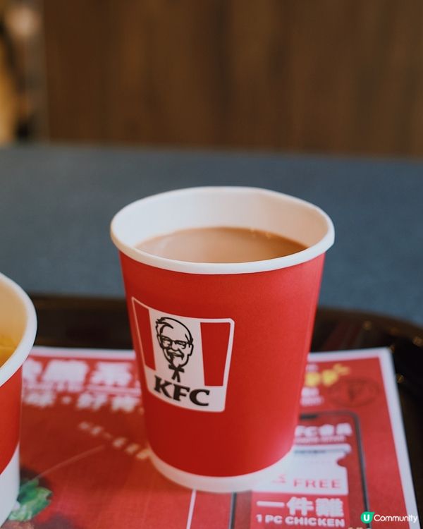 KFC 日式雞白湯扭扭粉！🍲