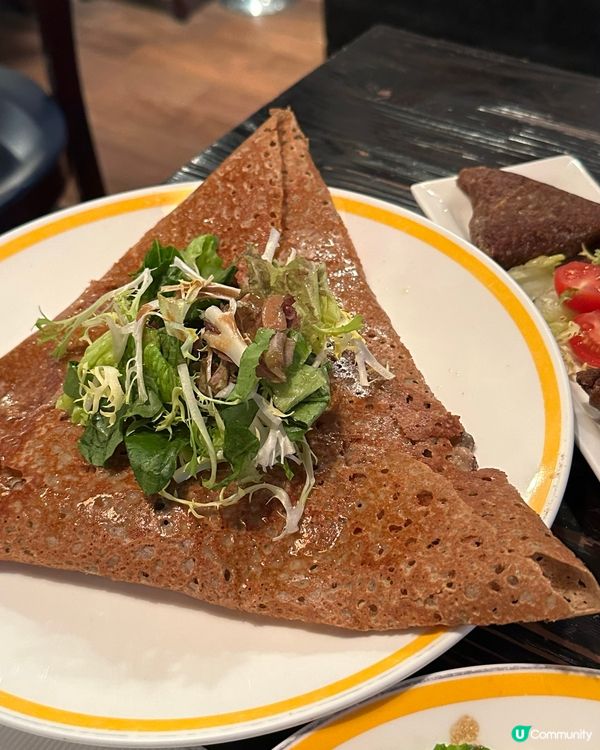 有鹹有甜 三角形crepe