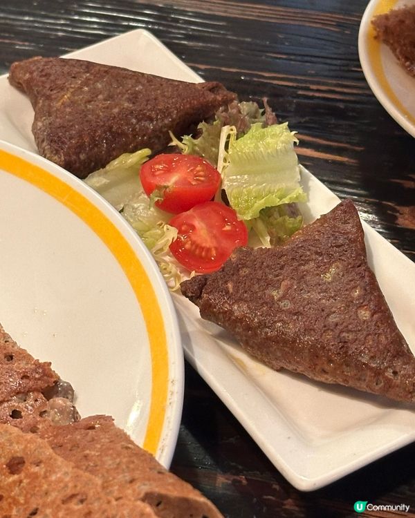 有鹹有甜 三角形crepe