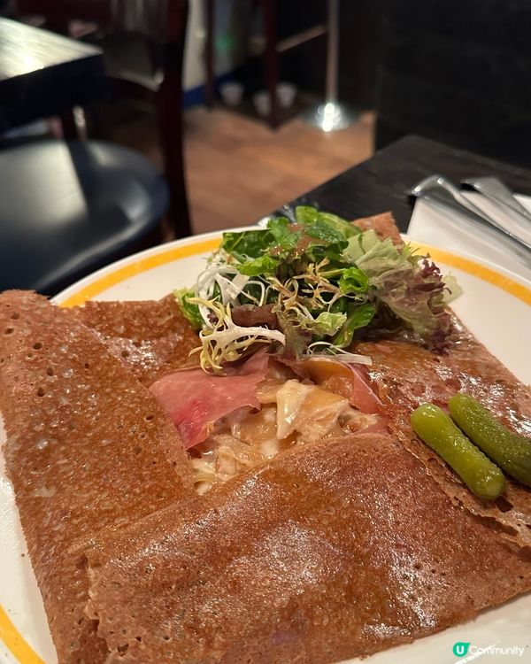 有鹹有甜 三角形crepe