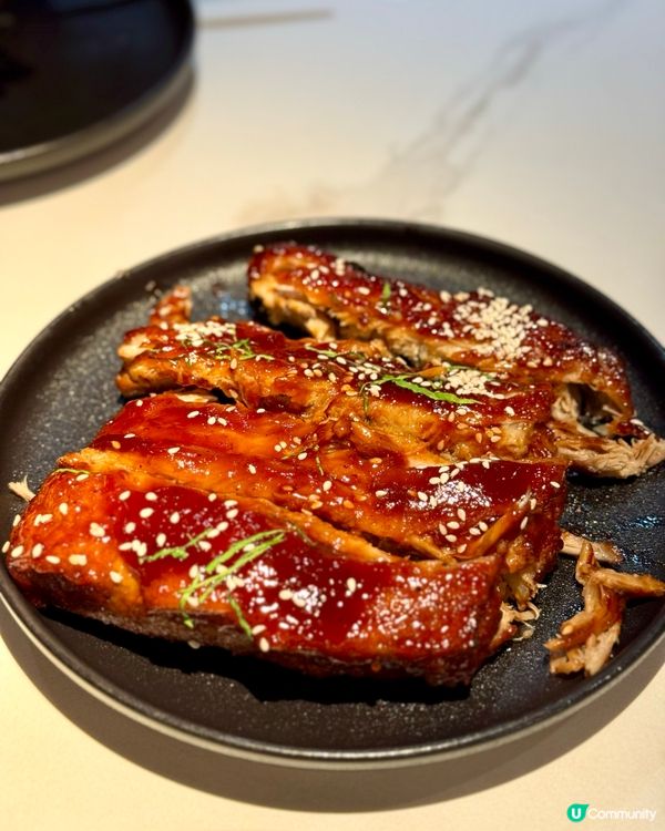 旺角T.O.P美味情調西餐廳 BBQ豬肋骨大份又好吃
