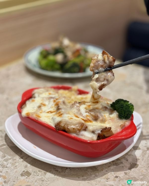 有鑊氣西蘭花炒鯛魚片😋！啟德冰室抵食晚市套餐！