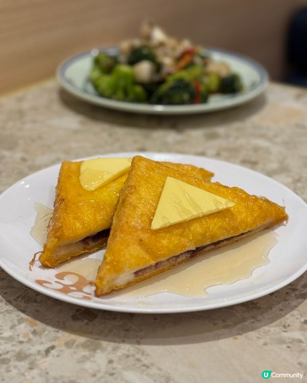 有鑊氣西蘭花炒鯛魚片😋！啟德冰室抵食晚市套餐！