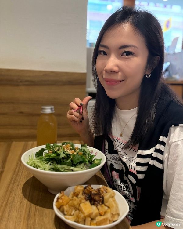 旺角黑布街涼皮🤤！芫荽控必去！🌿🌶️