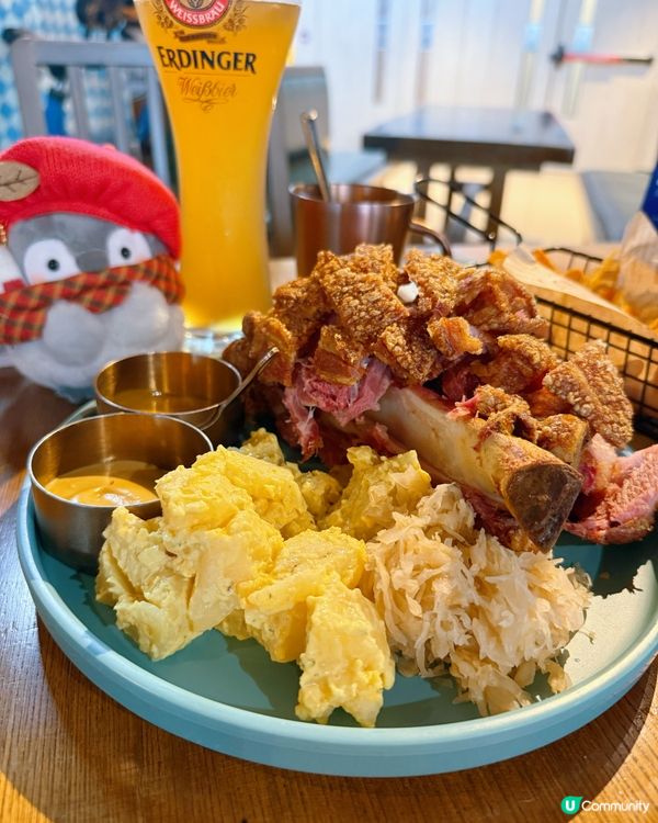 德國餐廳驚喜之旅！🍻 鹹豬手必試！😋