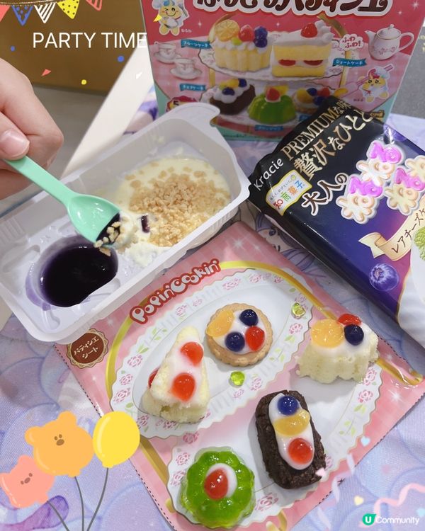 12月慶典🎉！DIY甜品區😋！知育菓子新登場！🍰🍓