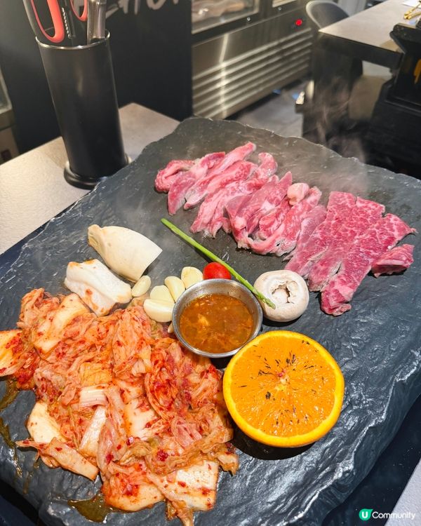 火山石板烤肉🔥中環新店開張！😋