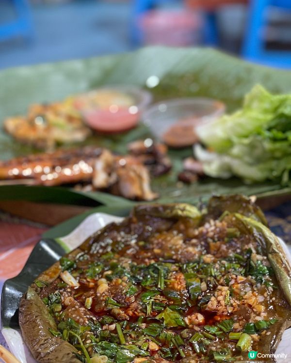 🌶️傣味燒烤太爽了!景洪夜晚必吃!