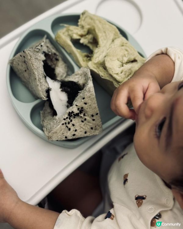 👶🏼阿囡麵岩食既蒸麵包🥰🫶🏻