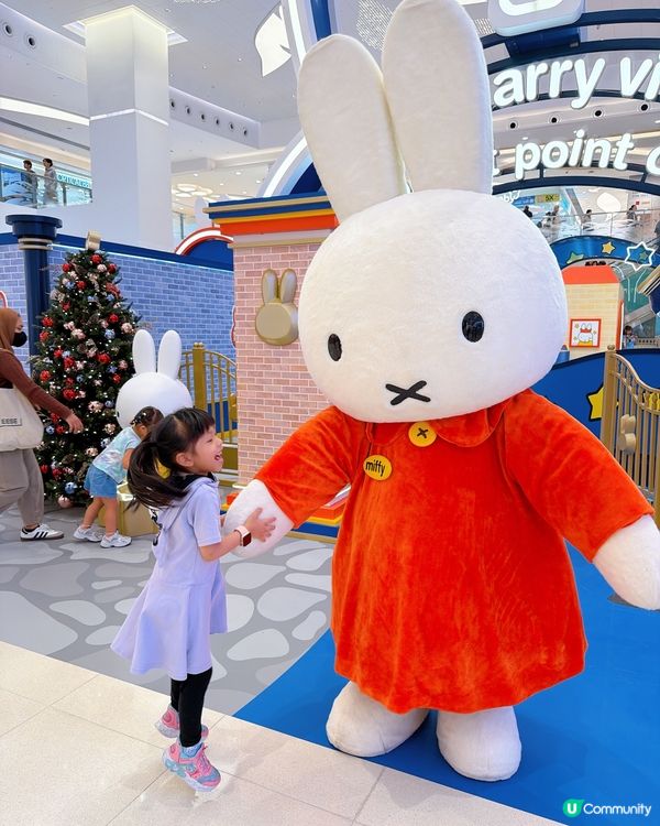 聖誕必去！miffy登陸將軍澳！🐰✨