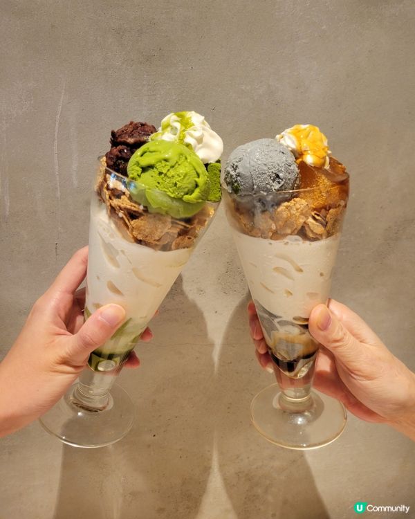 抹茶控必試！芭菲三重奏🍵🍫😋