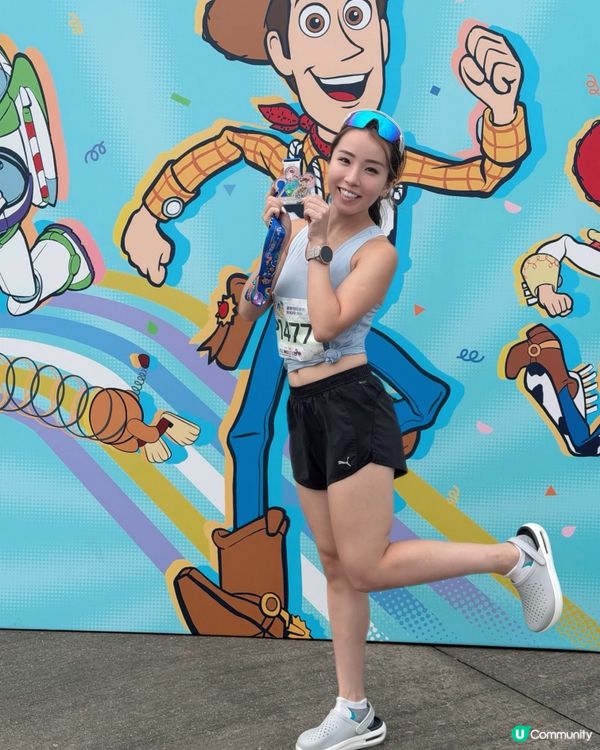 2025.11.02 迪士尼跑！🏃‍♀️💨 沿路打氣超正！🥳
