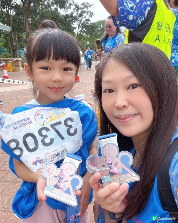 【迪士尼3K跑🥳！Disneyland Run🎉】