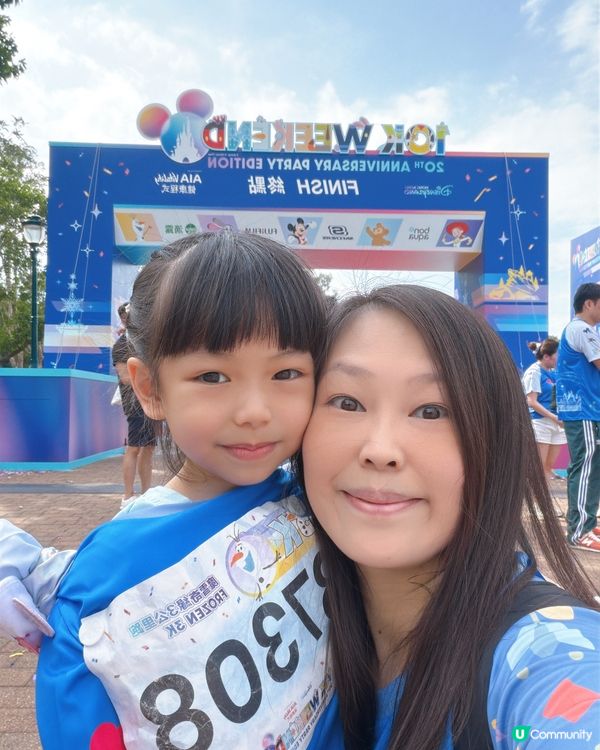 【迪士尼3K跑🥳！Disneyland Run🎉】