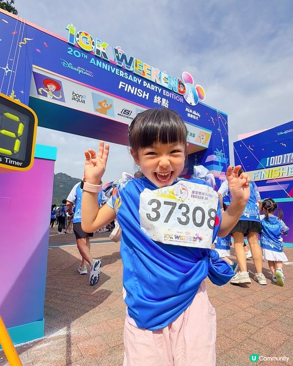 【迪士尼3K跑🥳！Disneyland Run🎉】