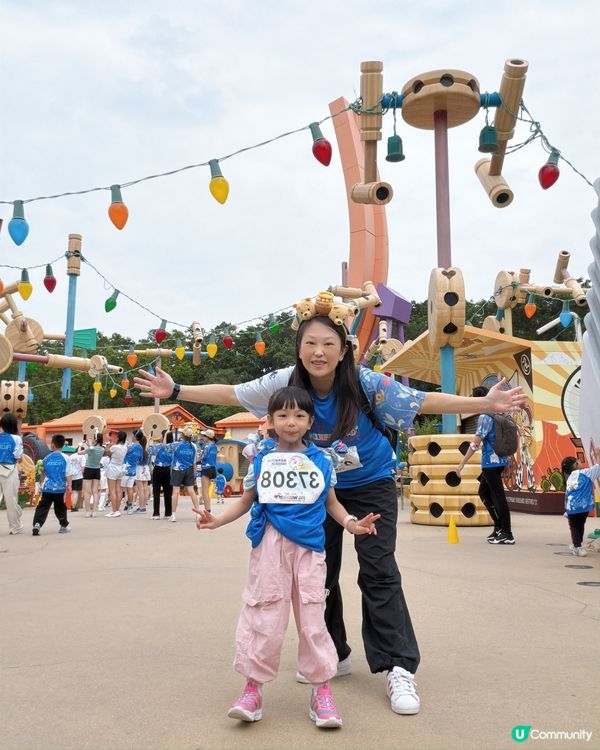 【迪士尼3K跑🥳！Disneyland Run🎉】