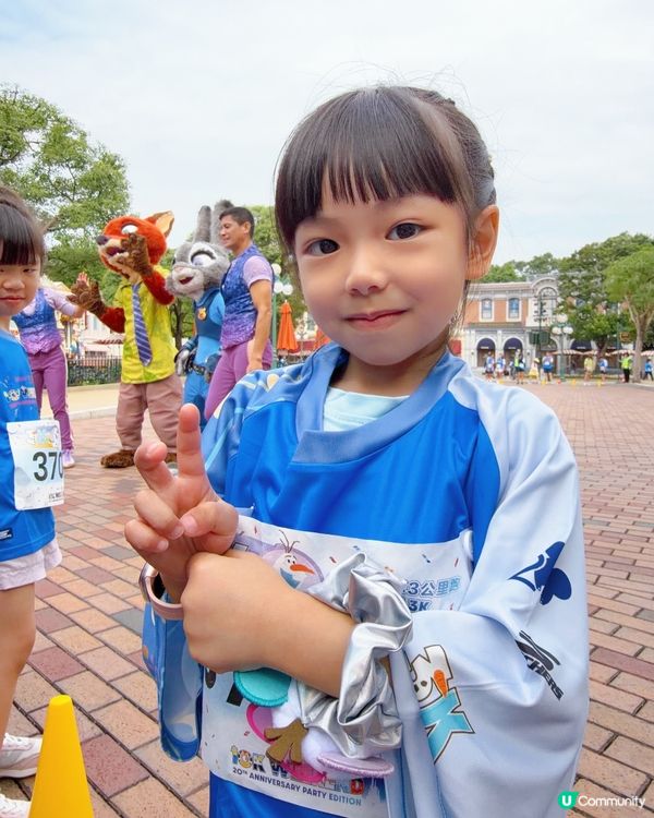 【迪士尼3K跑🥳！Disneyland Run🎉】