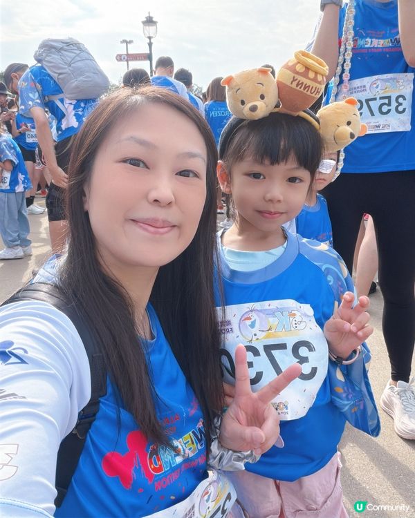 【迪士尼3K跑🥳！Disneyland Run🎉】