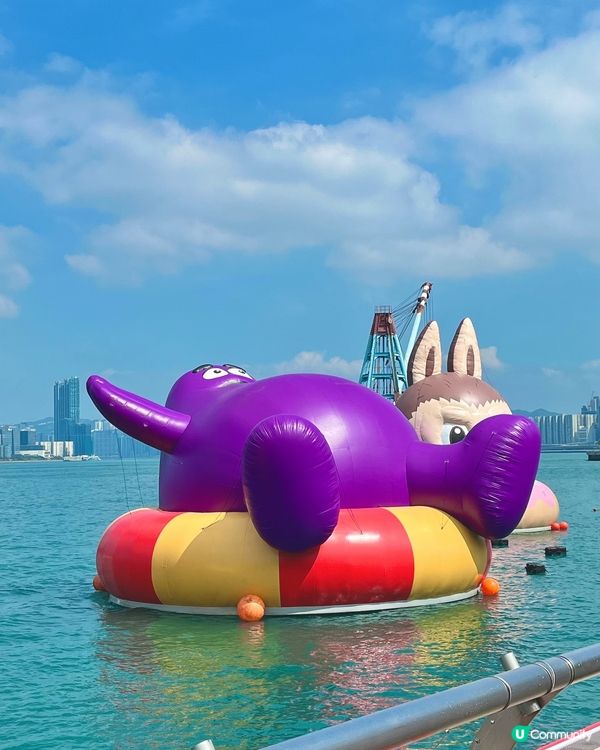 維港海上巡遊！多啦A夢勁吸睛🤩 影相打卡一流！📸