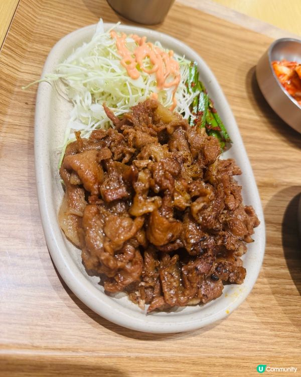 ＄68韓式定食😋大邱炭燒烤肉🔥