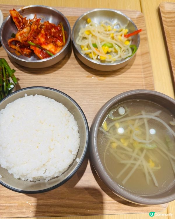 ＄68韓式定食😋大邱炭燒烤肉🔥