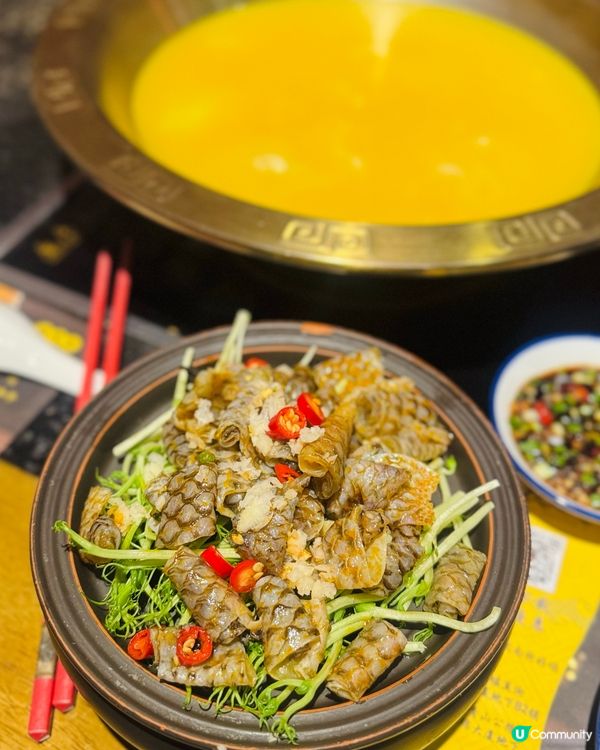 大滾友火鍋🍲！宮廷風裝修，花膠雞湯底正到爆！😋