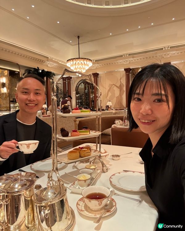 嘆盡倫敦酒店下午茶！☕🍰 奢華享受！The Savoy