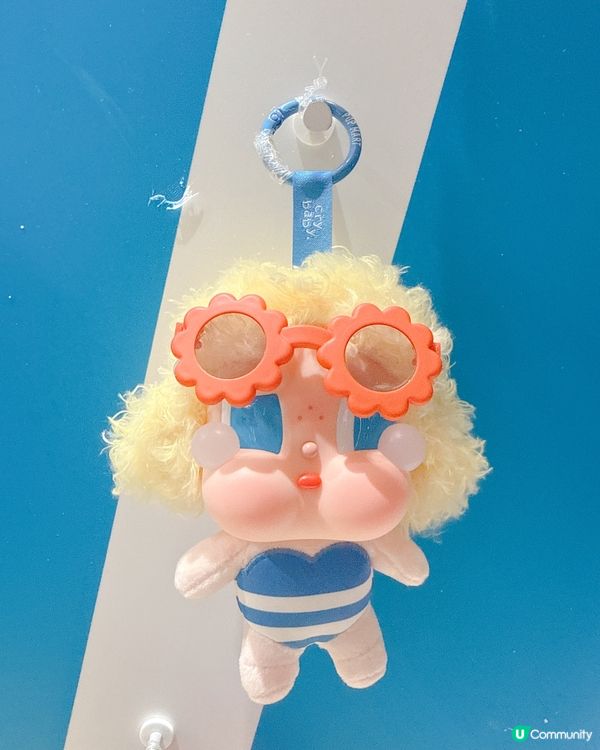 Crybaby最新系列搪膠毛絨掛件開🎁