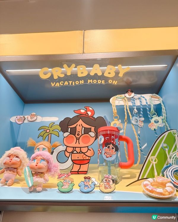 Crybaby最新系列搪膠毛絨掛件開🎁