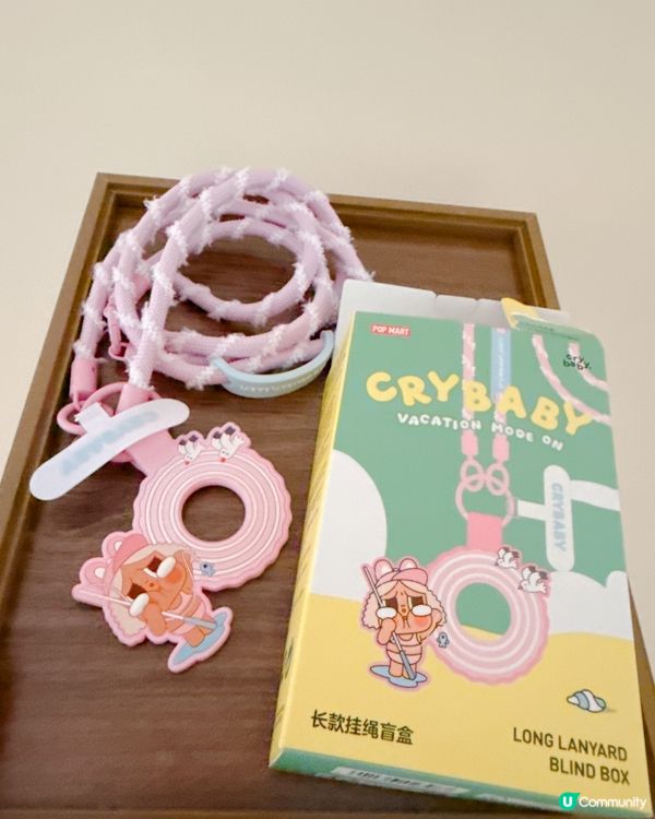 Crybaby最新系列搪膠毛絨掛件開🎁