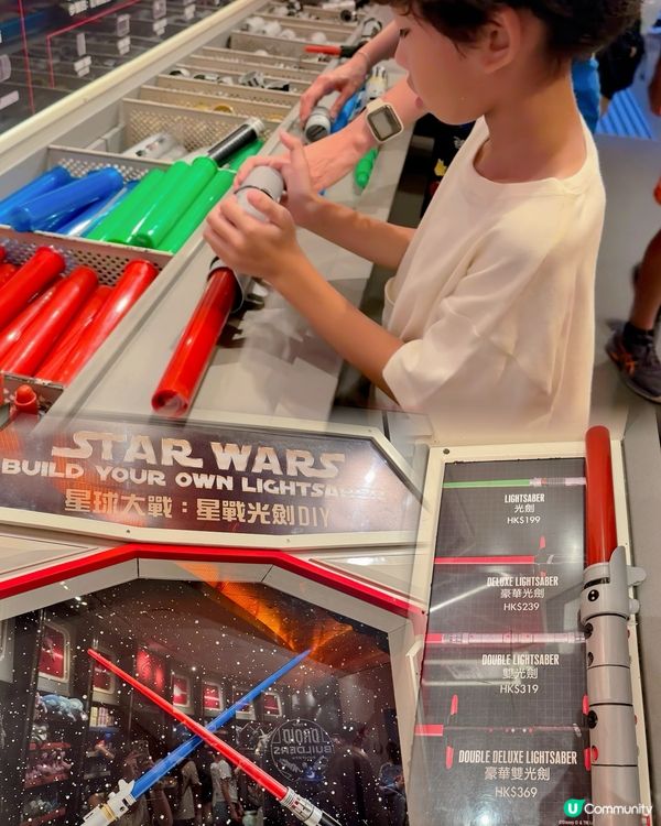 去迪士尼必買🤭Star Wars 💕星戰光劍DIY~