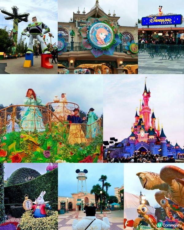 巴黎迪士尼攻略！🏰 玩轉兩大園區！🥳