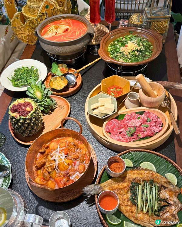 雲南菜😍！深圳都食到傣味啦！😋