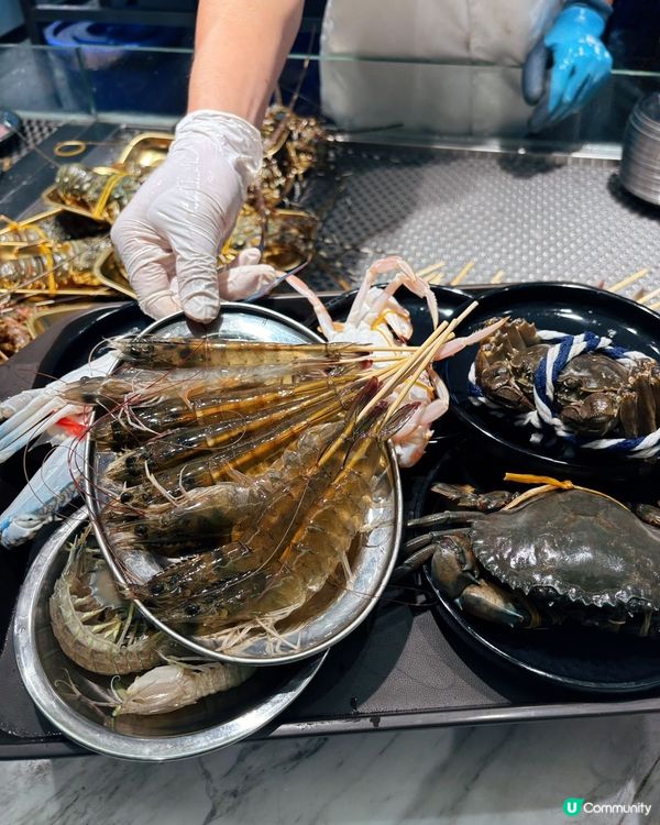 1.  凍冰冰打邊爐🤤！羅湖海鮮火鍋勁抵食！🦞🦀🦪