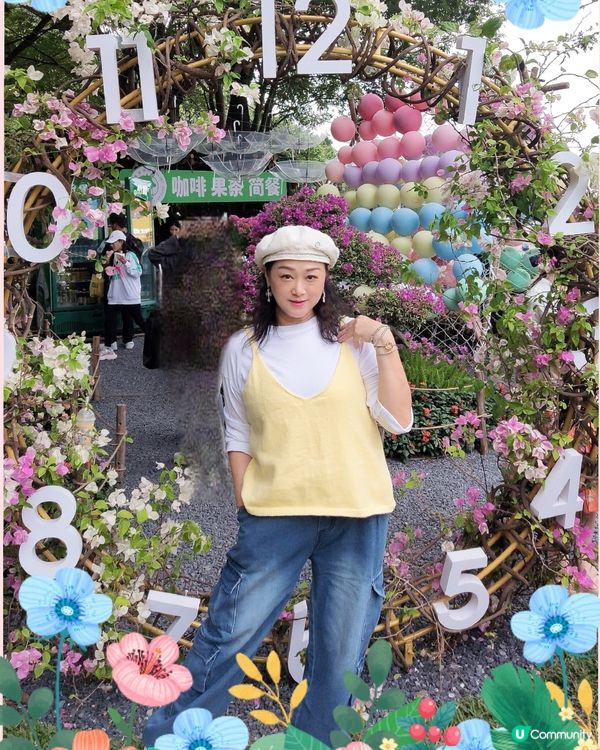 🌺我愛花花🌺之簕杜鵑花展1107#深圳花海#開幕啦