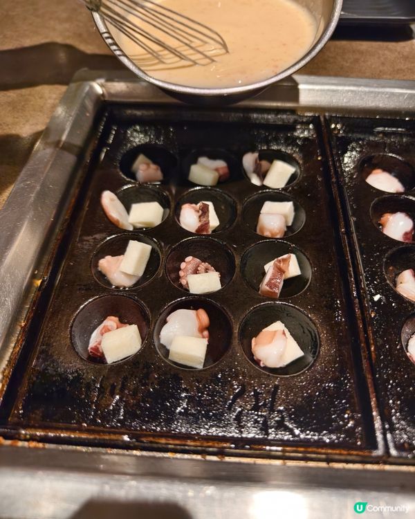 章魚丸，自己燒，自己食