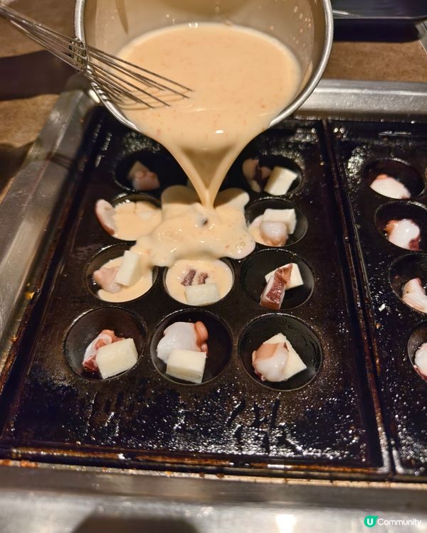 章魚丸，自己燒，自己食