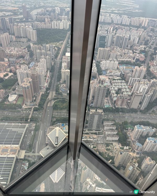深圳打卡新地標！🏙️ 雲際觀光層超正！📸